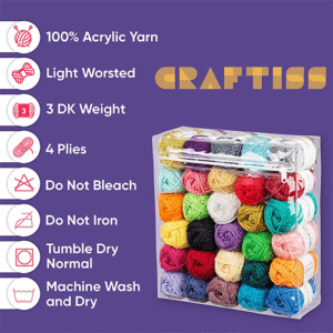 Acrylic Yarn Skeins